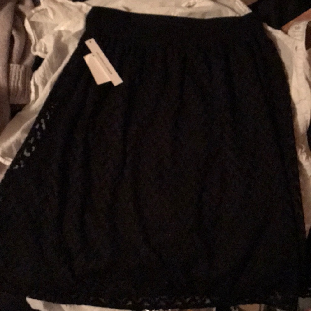 Black skirt